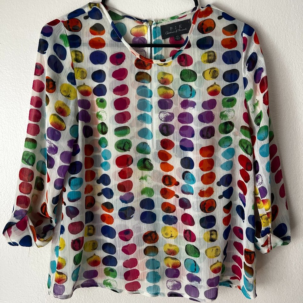 PJK Polka Dot Blouse